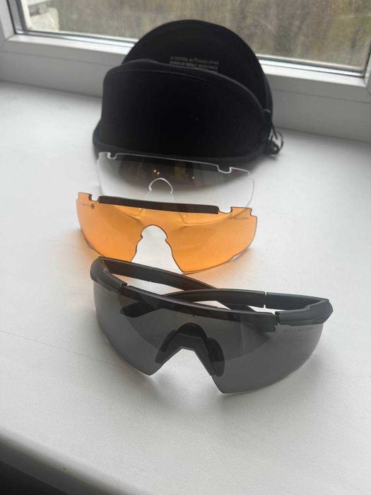 Окуляри балістичні Wiley X Saber Advanced. 3 лінзи (Grey/Clear/Rust)