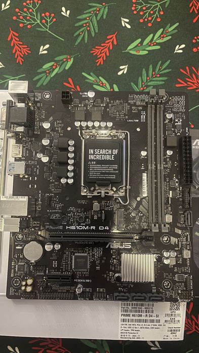 Sprzedam płytę główną Asus Prime H610M-R D4