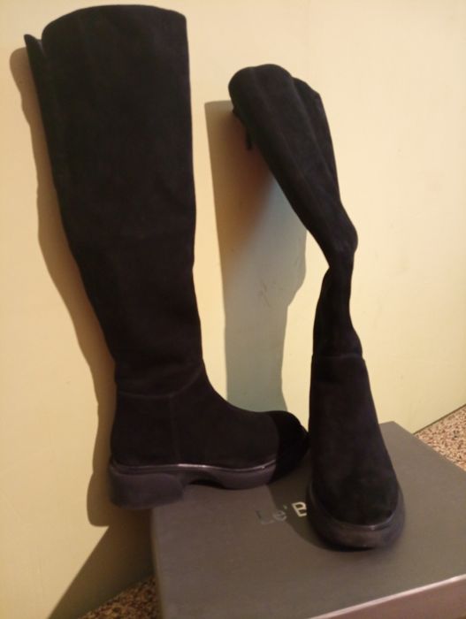 Зимові чоботи Le'berdes натуральна замша