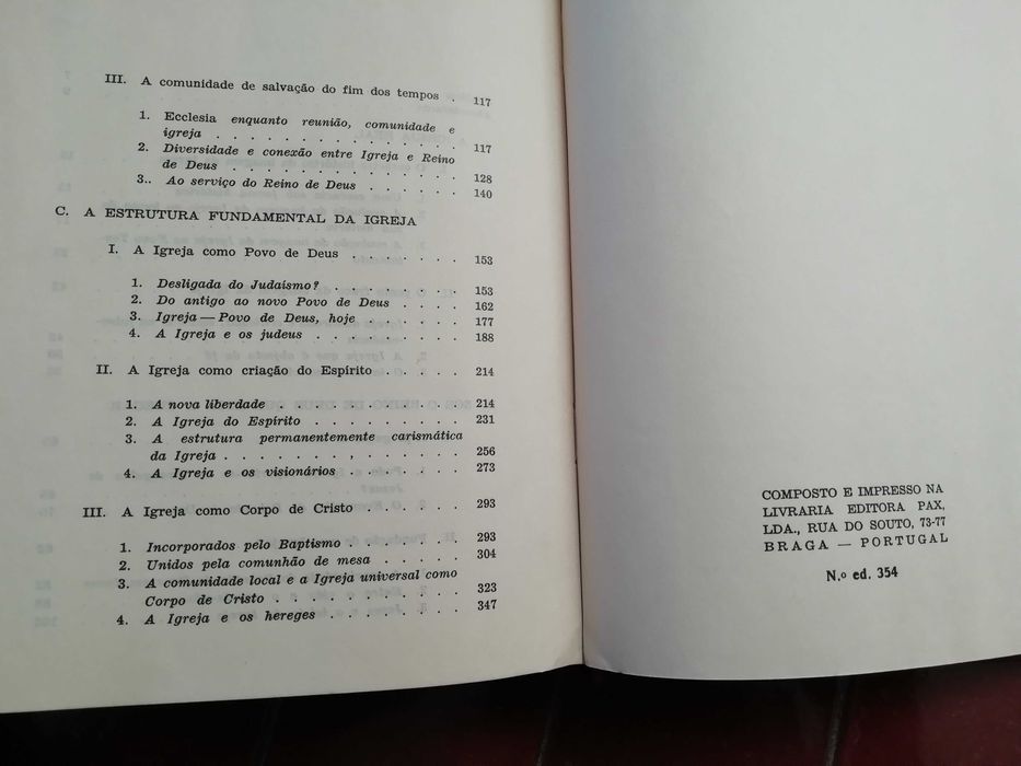 A igreja (2 volumes) – Hans Küng
