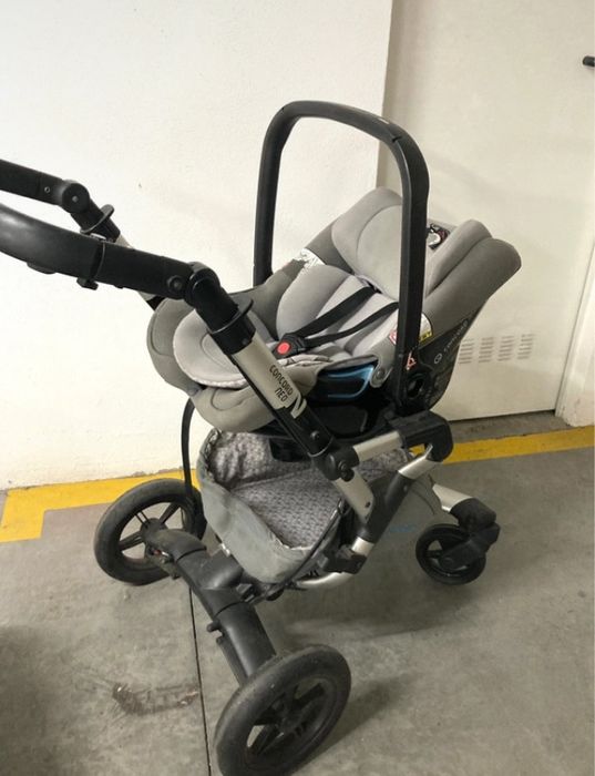 Trio Concord Neo Ovinho + alcofa + cadeira de passeio