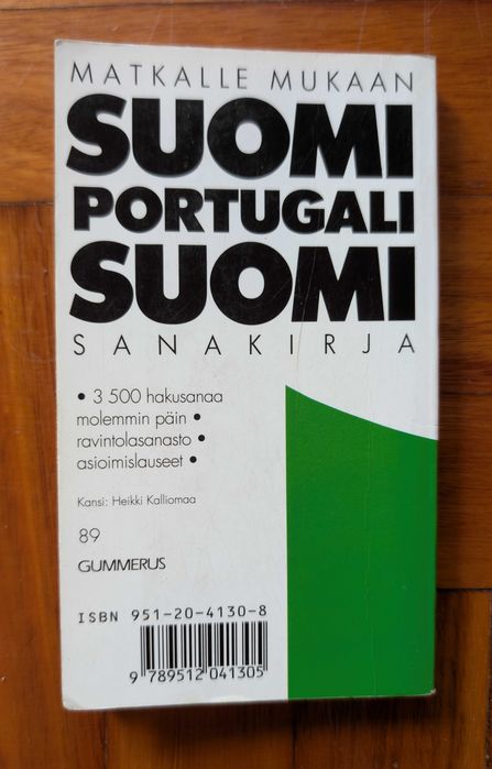 Dicionário Finlandês-Português e Português-Finlandês