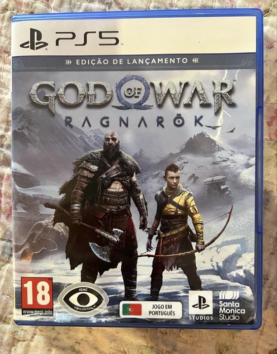 Vendo jogo PS5- God of War RAGNAROK