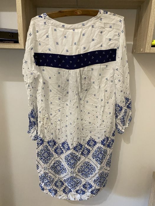 Lekka plażowa tunika 34 xs h&m