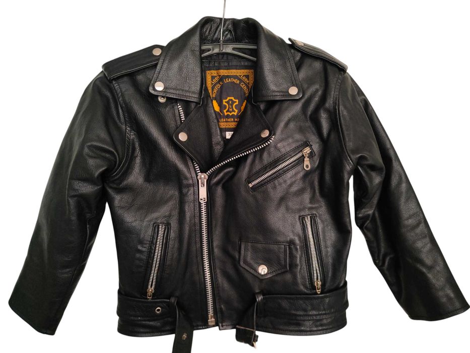 kurtka Ramoneska skóra naturalna r.32