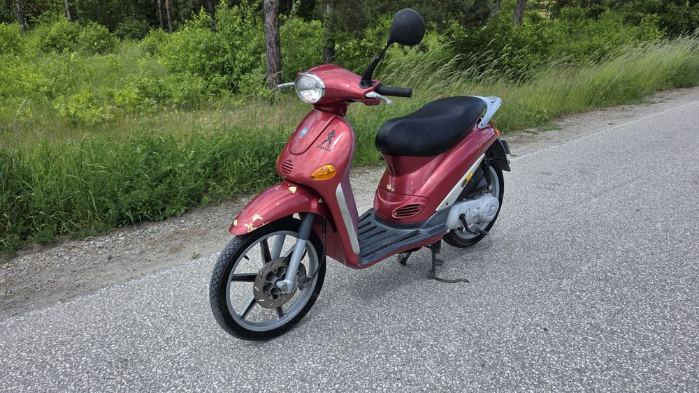 Piaggio liberty 50 zarejestrowany Peugeot skuter motorower dostawa