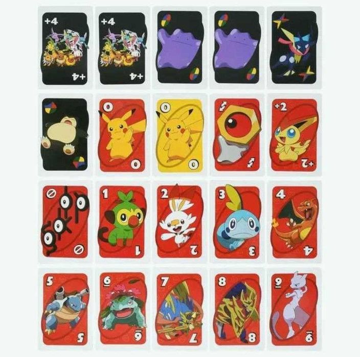 UNO (Уно): Веселая настольная игра для компании 2-10 игроков