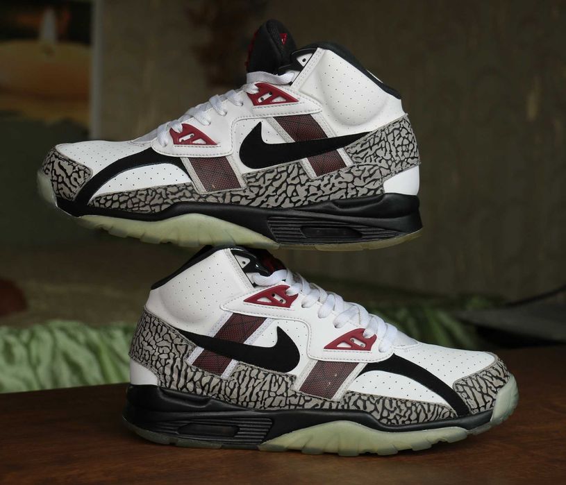 Nike Air Jordan 3 Retro "White Cement" 45 размер 29 см