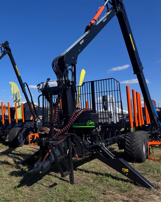 Przyczepa Leśna BMF12T 12T2Pro 750Hp 1520kg ! Prehydraulik | Chłodnica