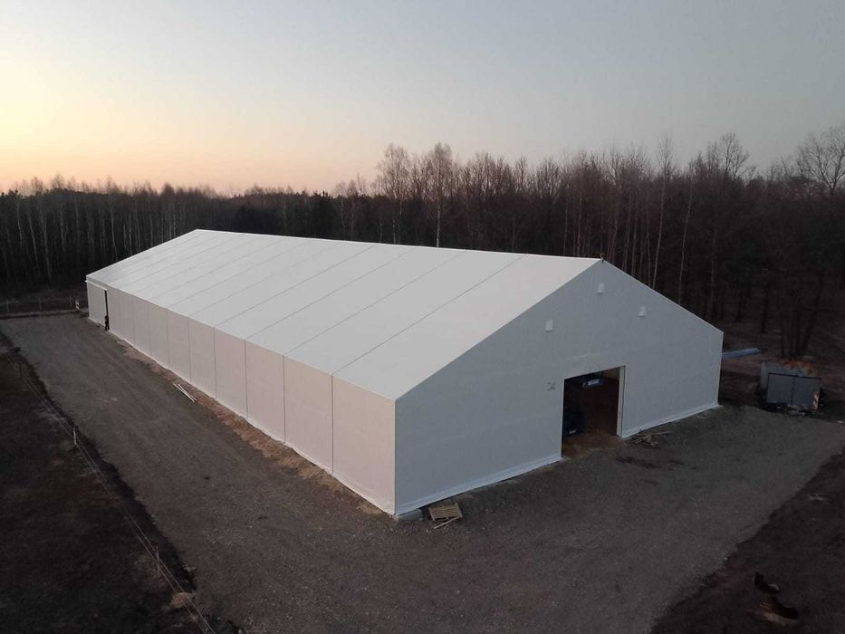 Hala namiotowa 40x20x4m, hala magazynowa, Ujeżdżalnia dla koni