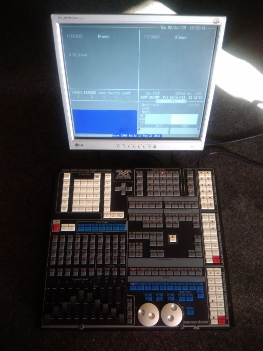 Avolites Azure 2004 Shadow - Mesa Luzes DMX 2048 Canais