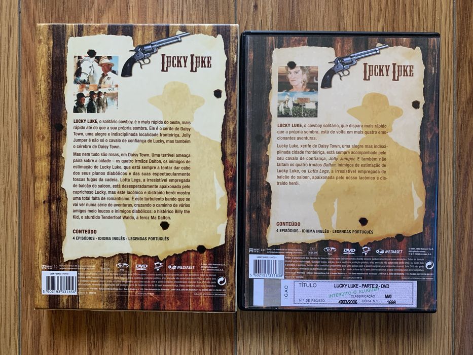Lucky Luke - Terence Hill - 4 dvds