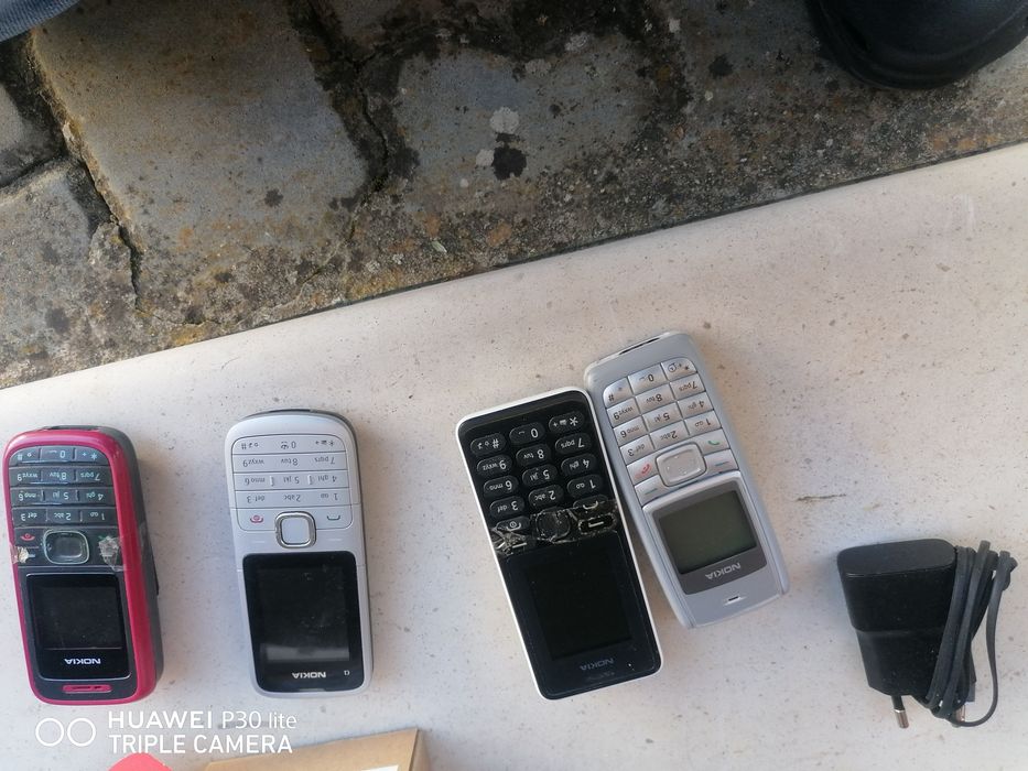 Lote de 7 telemóveis