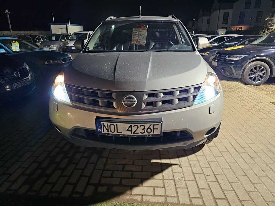 Nissan Murano 2005r/3.5benzyna/234KM/opłaty aktualne/4x4/automat/hak