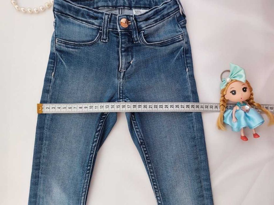 Джинсы скинни зауженные узкачи Super Skinny Fit Jeans H&M 4-5лет
