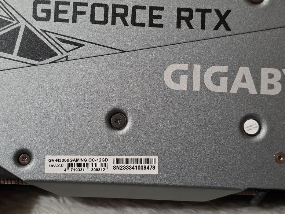 Gigabyte rtx3060 12gb