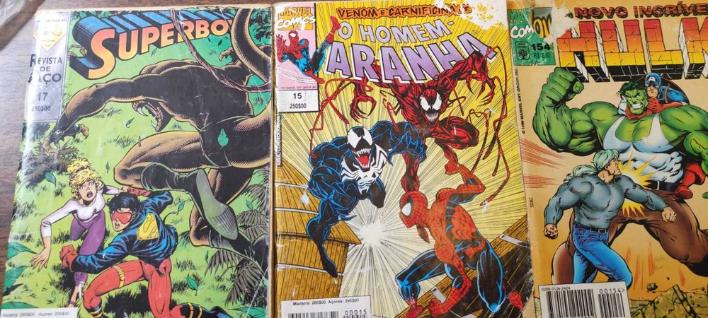 Clássicos de Livros de Banda Desenhada - com mais de 40anos