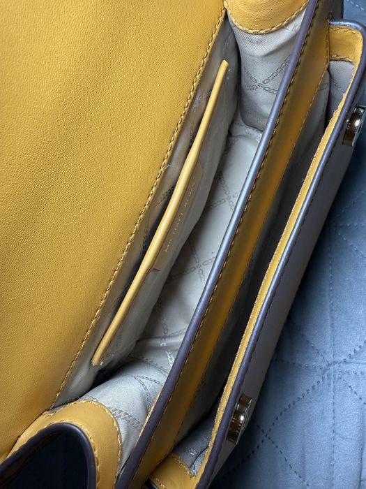 Michael Kors кожаная сумка на цепочке