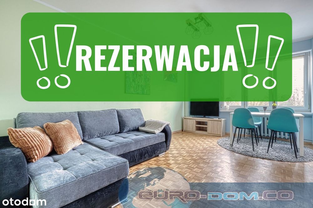 Mieszkanie na wynajem 2pok| Rataje-Os Piastowskie 43,5m2| Balkon! |