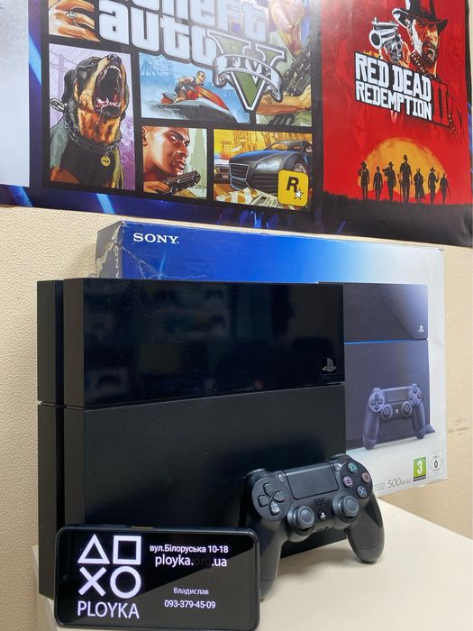 Магазин! PlayStation 4 FAT +100 ігор