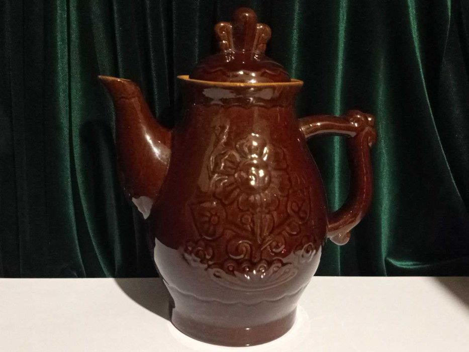 Глиняный чайник. Новый. 1950-1960 гг.