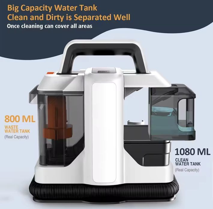 Миючий пилосос 750W для диванів килимів авто хімчистка чистка