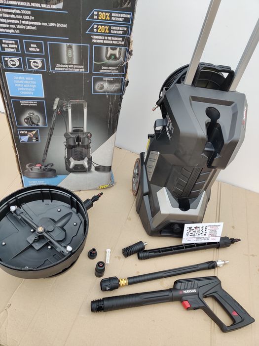 Мощна ПРОФ ОРИГИН мойка сГермани/Parkside PHDP 180/мийка/Керхер/Кархер