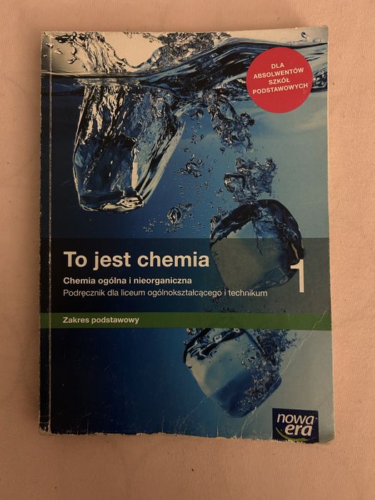 to jest chemia 1 zakres podstawowy