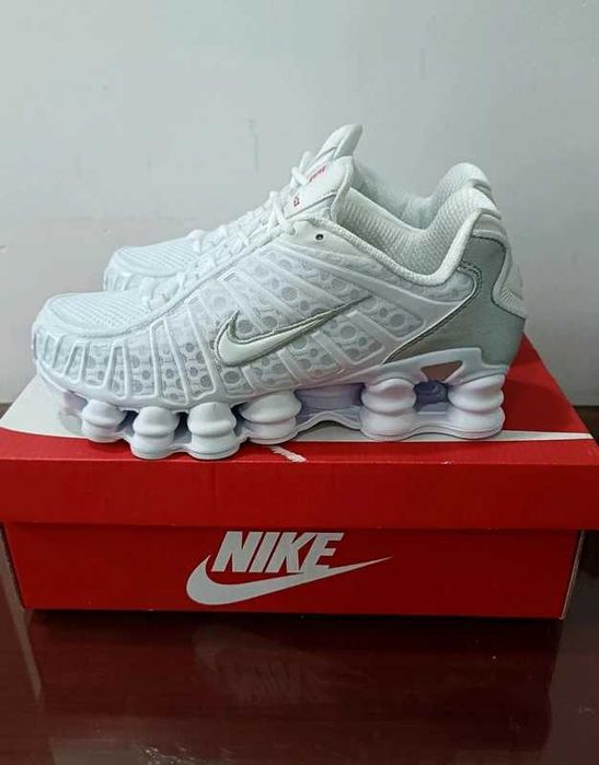 "Buty męskie Trampki" Nike_Shox_TL_White R.40