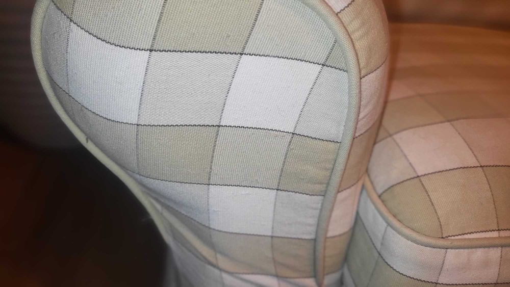 Sofa ektorp z dodatkowym pokrowcem