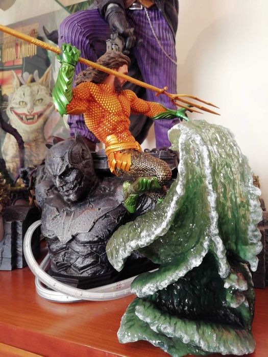 Aquamen em polystone esc. 1/10 Iron Studios não é sideshow