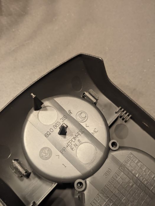 VW Polo 9n3 comutador de luzes e consola central