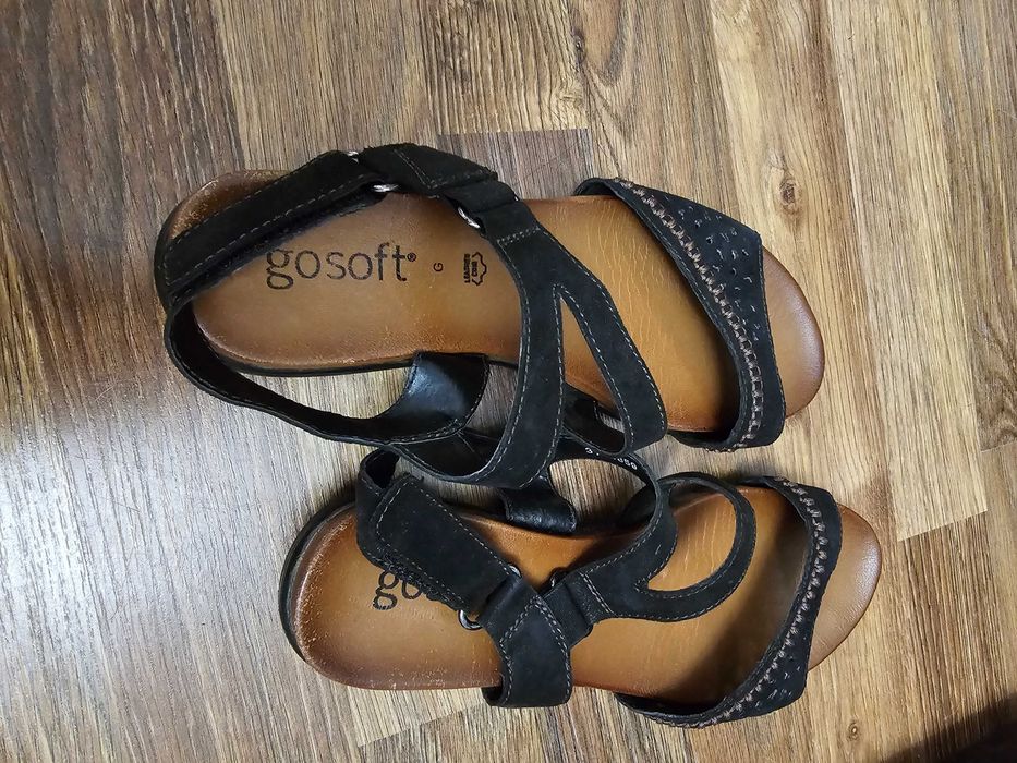 Sandały skórzane Gosoft