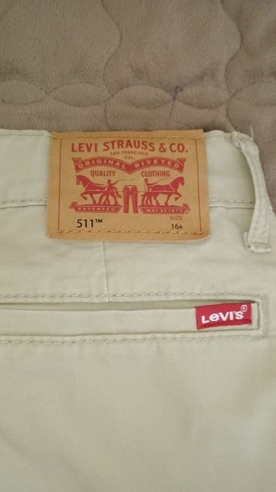 Оригінальні штани чиноси Levi's 511 XX Chino (16A / 176 см)