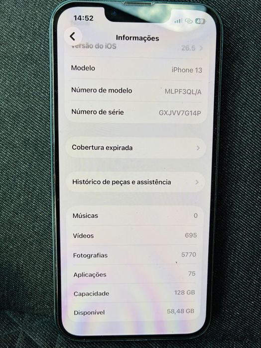 iPhone 13 - muito bom estado