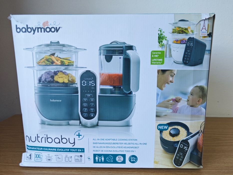 Babymoov Nutribaby+ 6w1  parowar i blender do przygotowywania posiłków