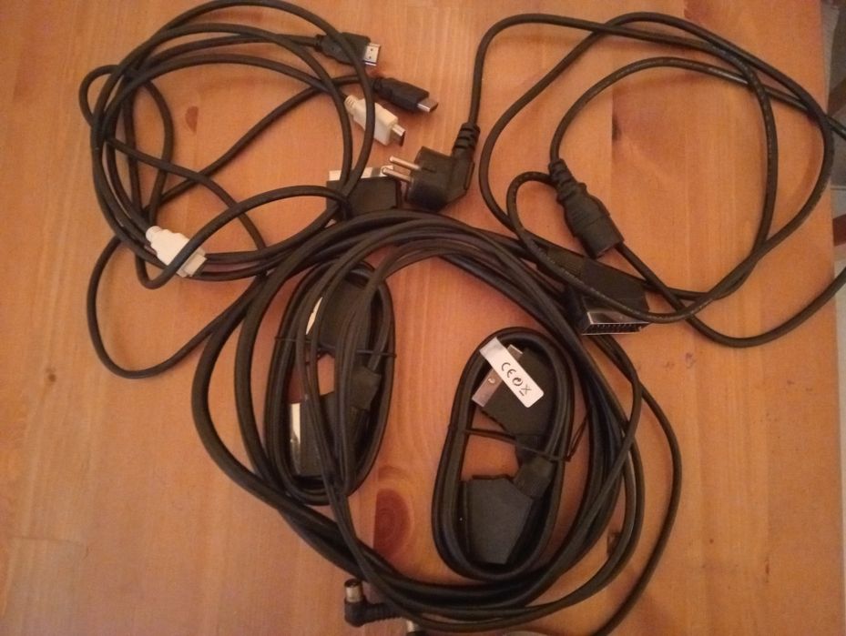 Stock de cabos de conexão
