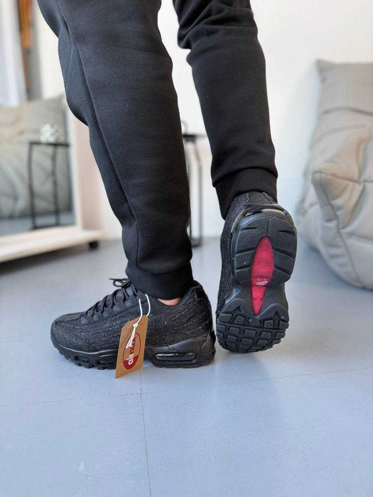 Кросівки Nike Air Max 95 x Levi's Black / кроси Найк Аір Макс 95 Левіс