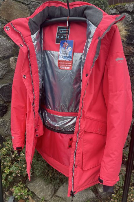 Зимова термокуртка подовженна жіноча