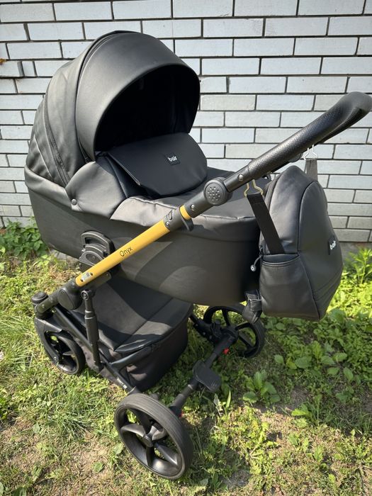 Коляска 2 в 1 Bair Onyx Soft Black