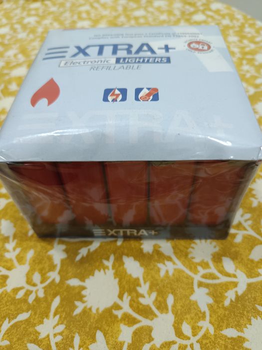 50 isqueiros eletrônicos