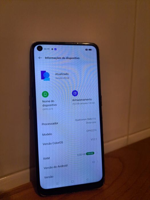 OPPO A74 / 128 GB  / 6 GB RAM