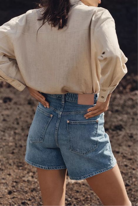 Лляна сорочка ZARA