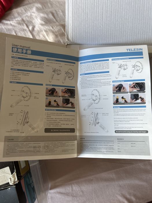 Go Pro hero 5, 6 ou 7 - DOME novo, nunca usado.