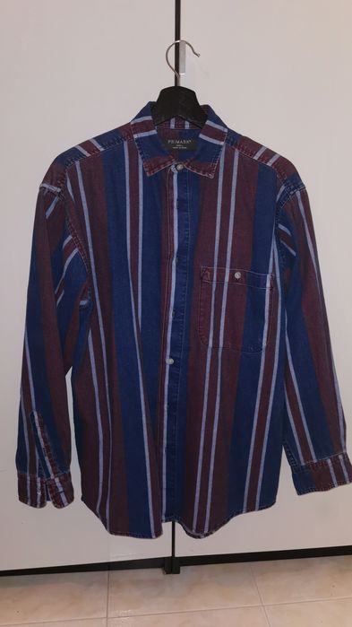 Camisa de Ganga e Manga Comprida Primark Tamanho S