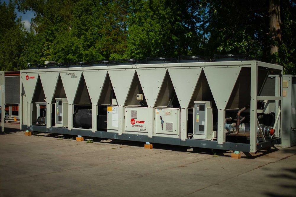 Chillery używane 300–1300 kW: Aermec, BlueBox, Lennox, Panasonic
