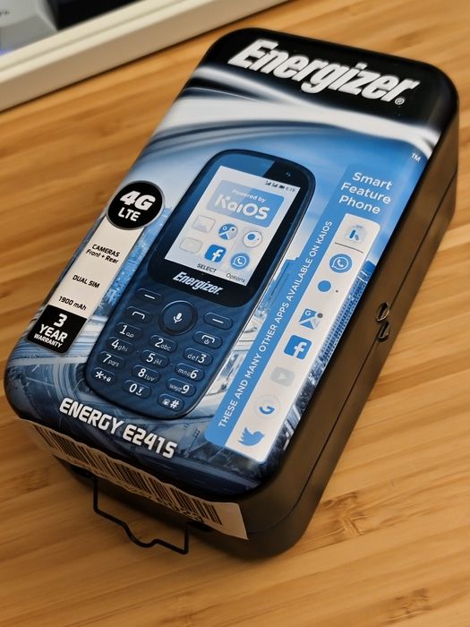 Telemóvel Energizer e241s  c/ aplicações smart