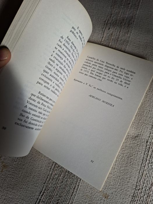 Adriano Moreira Saneamento Nacional