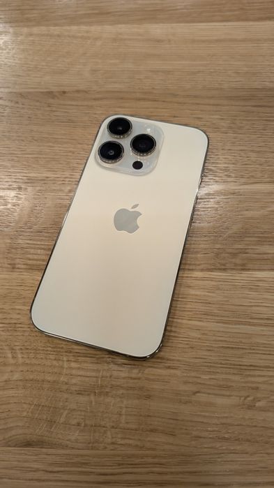 iPhone 14 Pro 128GB золотистий - дуже хороший стан + чохли