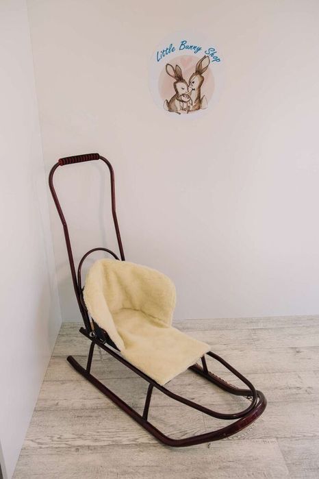 Тепла накидка в санчата в санки